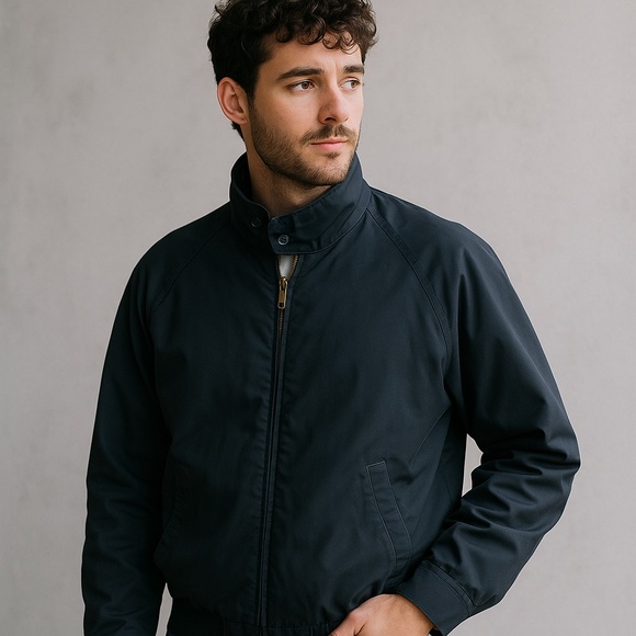 Vintage London Fog Jacket – Size 38 Regular – Navy Blue - Picture 1 of 6